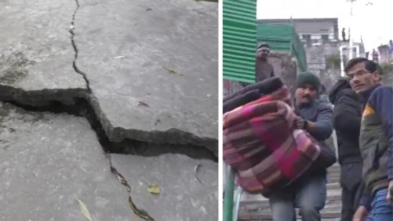 Joshimath: Natural disaster in Joshimath, cracks in 500 houses