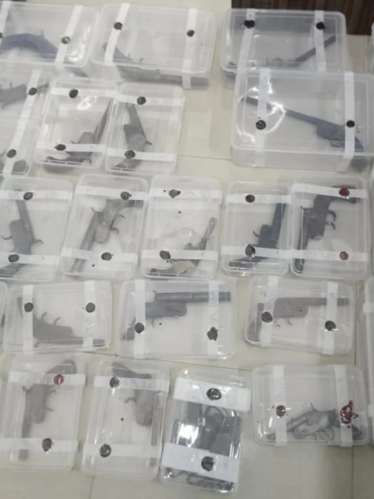 Before Republic Day, Delhi Police destroyed a gang producing illegal weapons and found 34 guns