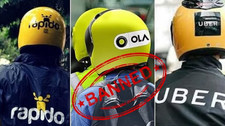 “Delhi Bans Ola, Uber, and Rapido Bike Taxi Services Over Safety Concerns”