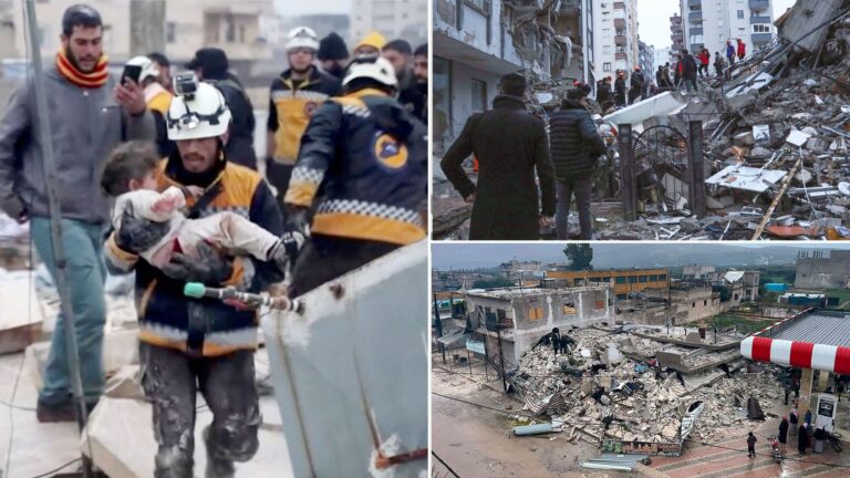 More than 500 dead after powerful earthquake in Turkey, syria