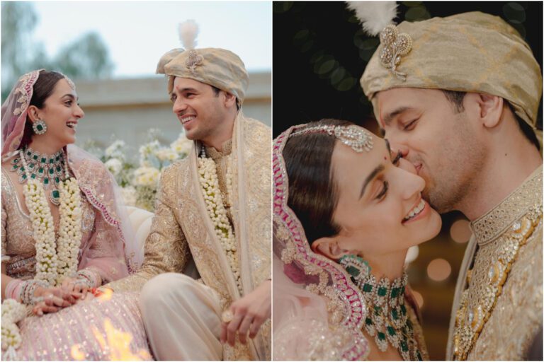 Sidharth Malhotra and Kiara Advani share wedding pics