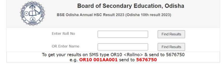 BSE Odisha Result 2023 check out