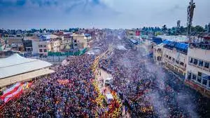 The  Jagannath Puri Rath Yatra in 2023