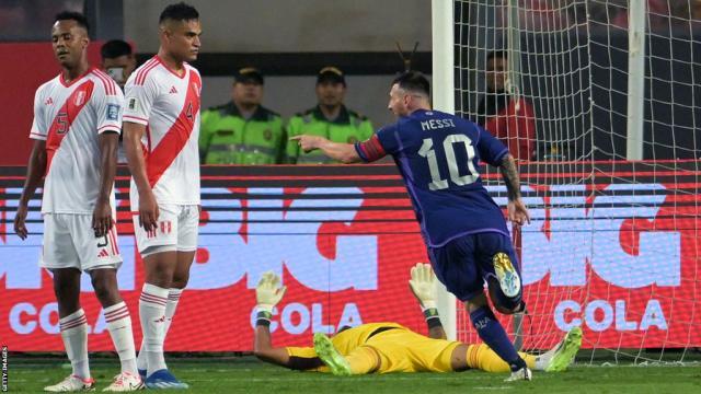 Peru vs Argentina Lionel Messi’s brilliant brace lifts Argentina to 2-0 World Cup qualifying win