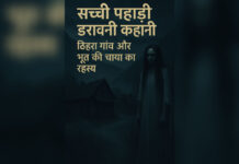 सच्ची पहाड़ी डरावनी कहानी टिहरा गांव और भूत की छाया का रहस्य