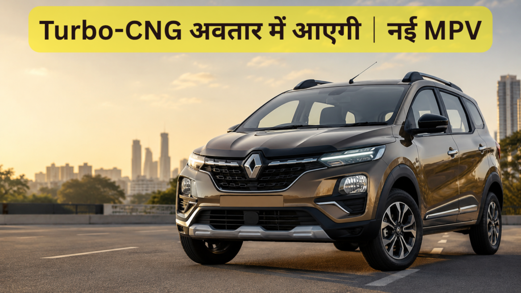 Turbo-CNG अवतार में आएगी│नई MPV