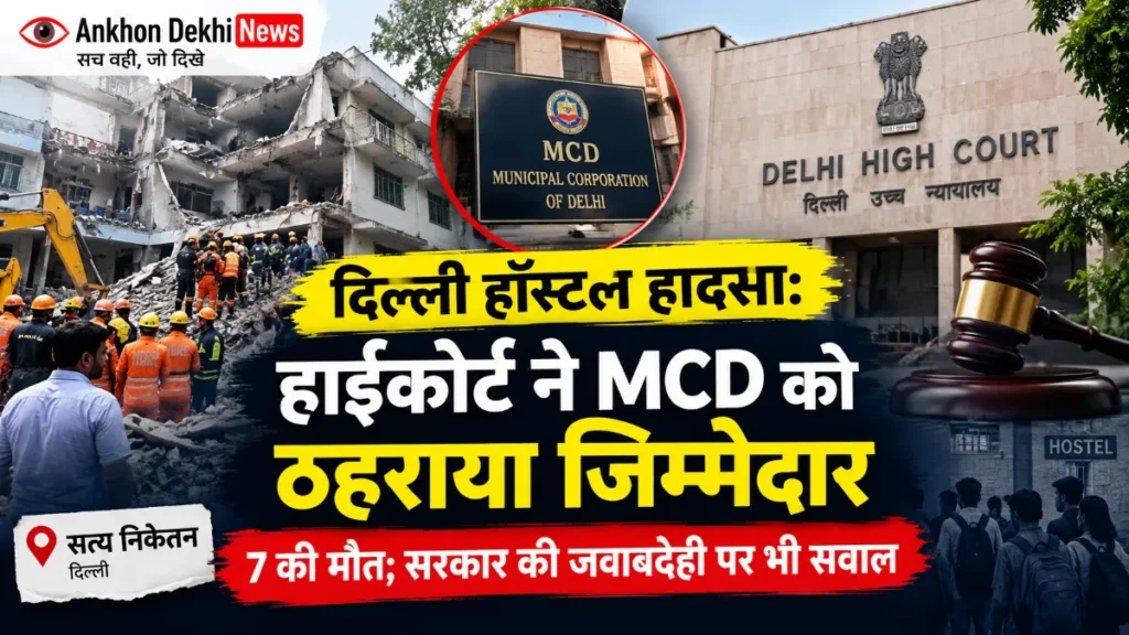 दिल्ली हॉस्टल हादसा
