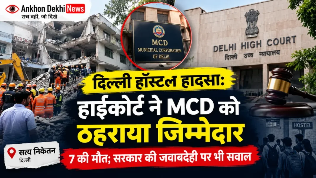 दिल्ली हॉस्टल हादसा