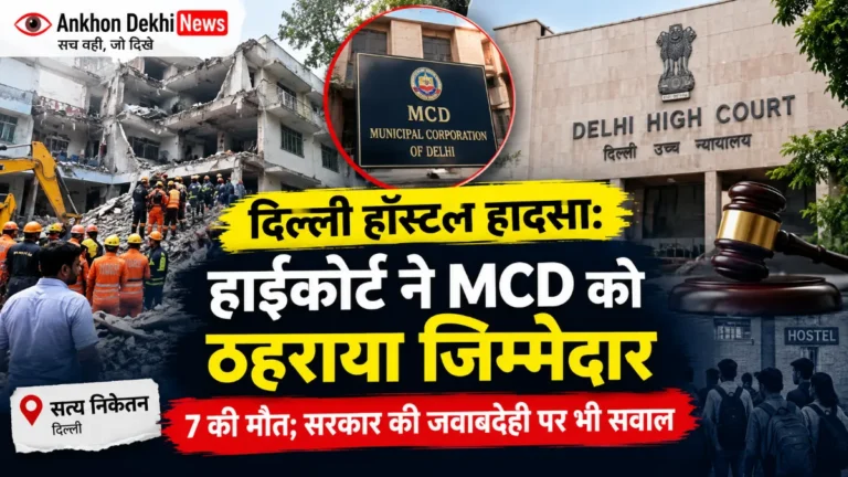दिल्ली हॉस्टल हादसा