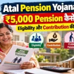 Atal Pension Yojana 2026 में ₹5,000 Pension के लिए eligibility और contribution